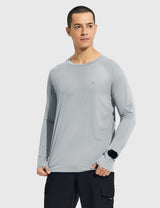 Baleaf Men‘s Quick-dry UPF 50+ Zipper Pocket Shirt High-Rise Main
