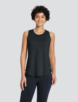 Baleaf Women's Quick-Dry Neck-Length Tank Top Anthracite Main