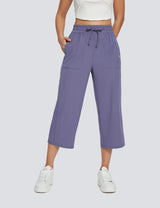 Baleaf Women's High Rise Straight Leg Sweatpants Montana Grape Main