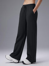Cozy Fleece Wide-Leg Pants