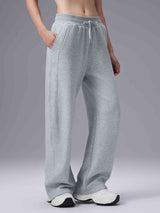 Cozy Fleece Wide-Leg Pants