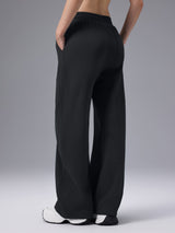 Cozy Fleece Wide-Leg Pants
