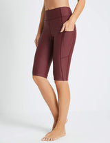 Flyleaf UPF50+ High Rise Swim Shorts Zinfandel Side