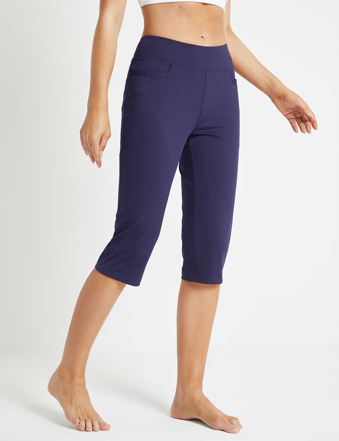Baleaf Pants Womens XL Black Tight Fit Leggings Yoga Workout Athletic  Pockets