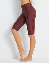 Flyleaf UPF50+ High Rise Swim Shorts Zinfandel Side