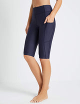 Flyleaf UPF50+ High Rise Swim Shorts Peacoat Side