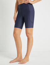 Baleaf Women's Flyleaf UPF 50+ Board Shorts dcg022 Peacoat Main