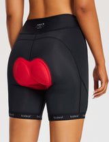 Baleaf Women's Airide 4D Padded Cycling Shorts eai009 Anthracite Details