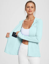 #Baleaf Women's UPF 50+ Lightweight Hoodie ega005 Spa Retreat Details