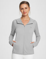 #Baleaf Women's UPF 50+ Lightweight Hoodie ega005 High-Rise Main