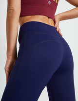 Baleaf Women's Flyleaf Pull-On Bermuda Shorts dbd005 Navy Details