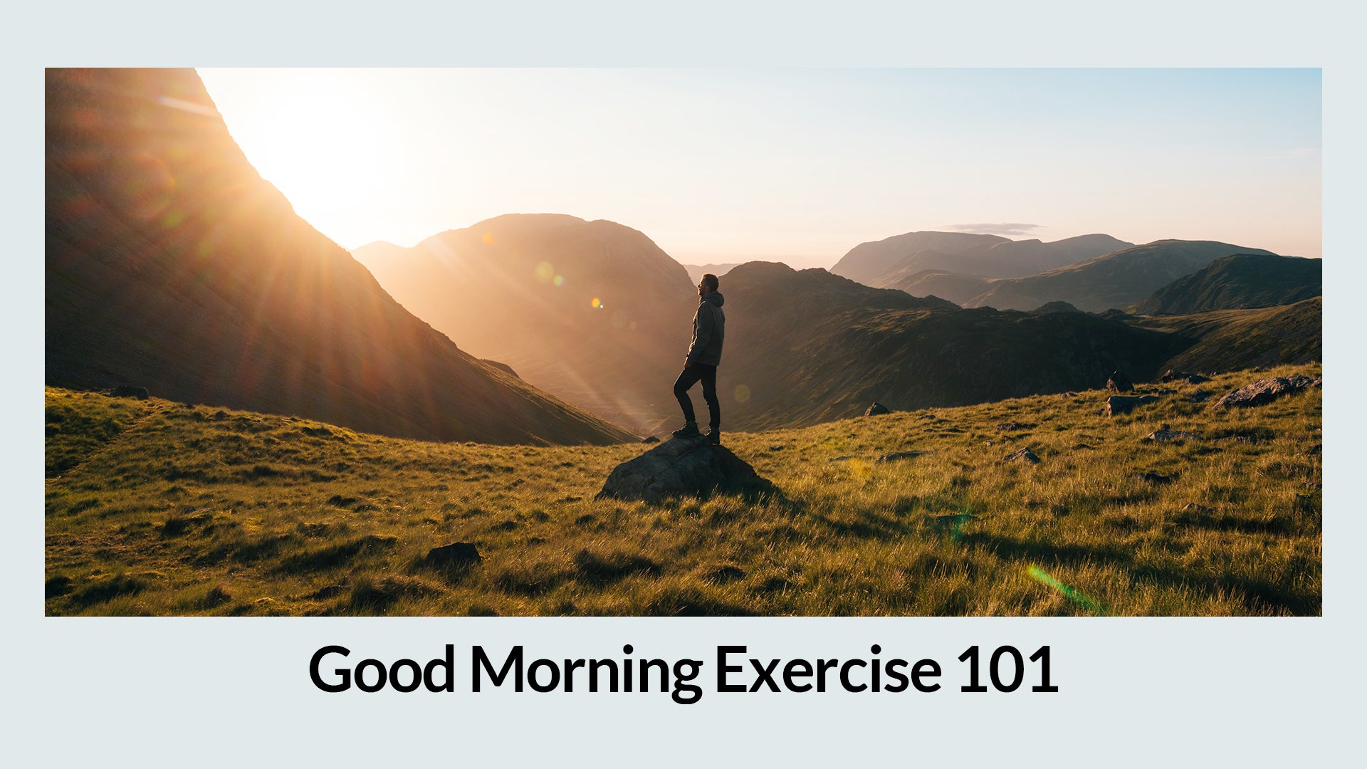 Good Morning Exercise 101 - Baleaf Sports