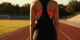Best Black Tank Top Womens 2025 featuring a sexy open back design and strappy bra detail for summer running.