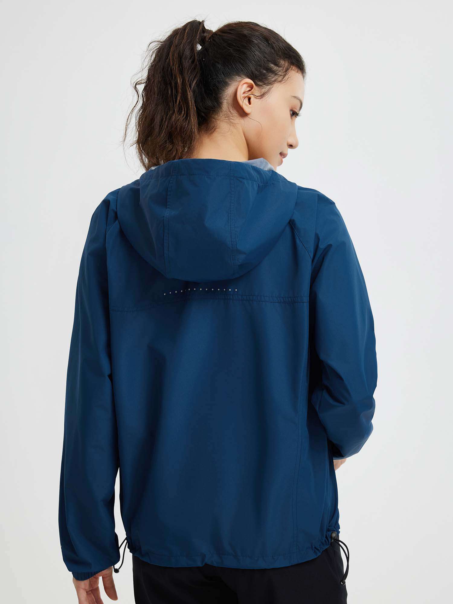 Packable 1/4-Zip Windbreaker Jacket | Waterproof Hooded - Baleaf