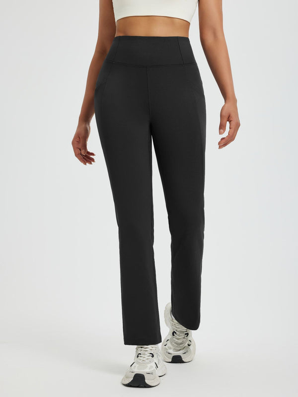 Women’s Running Boot-Cut Fleece Straight-Leg Pants