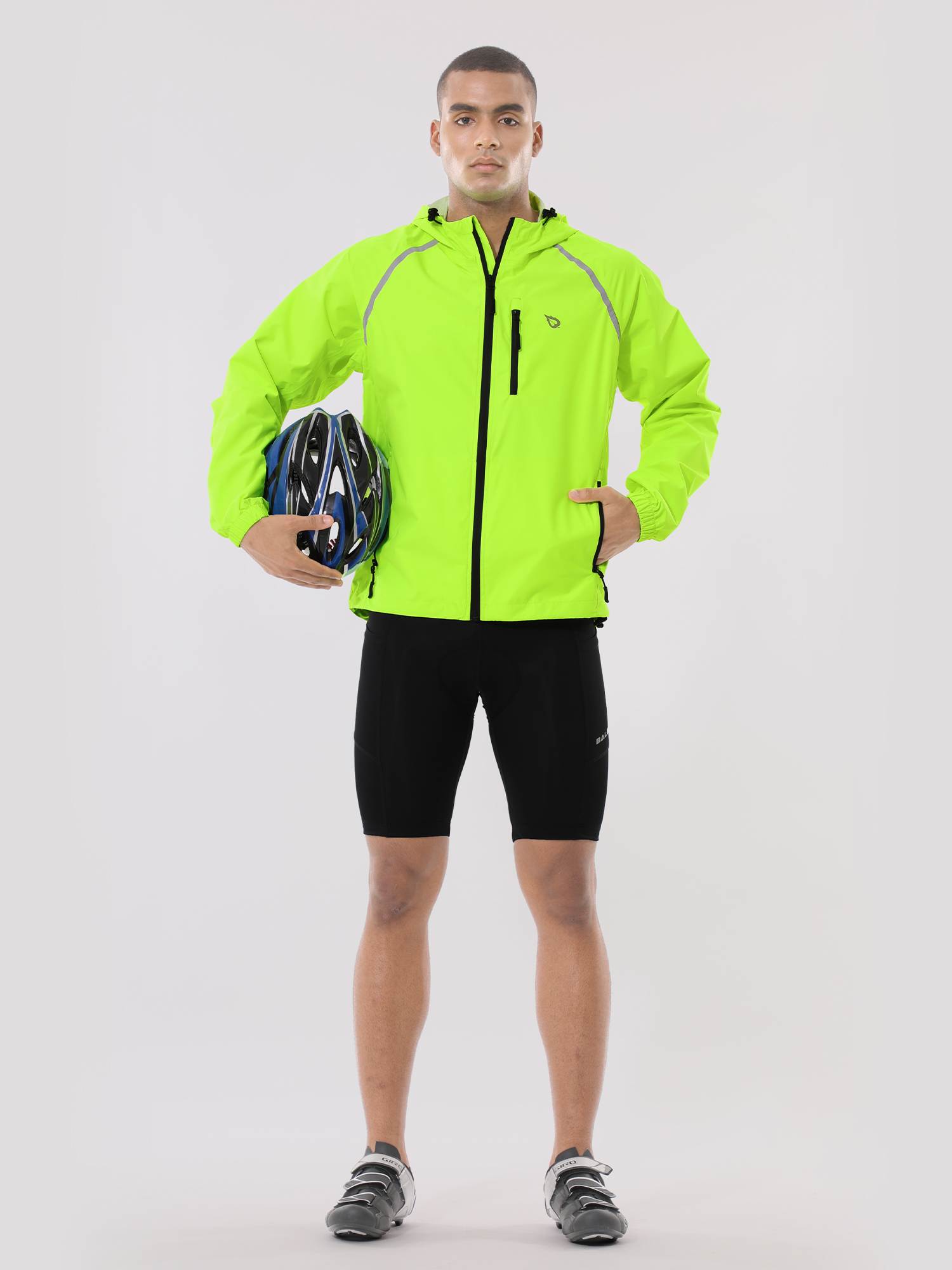 UPF 50+ Waterproof Cycling Rain Jacket