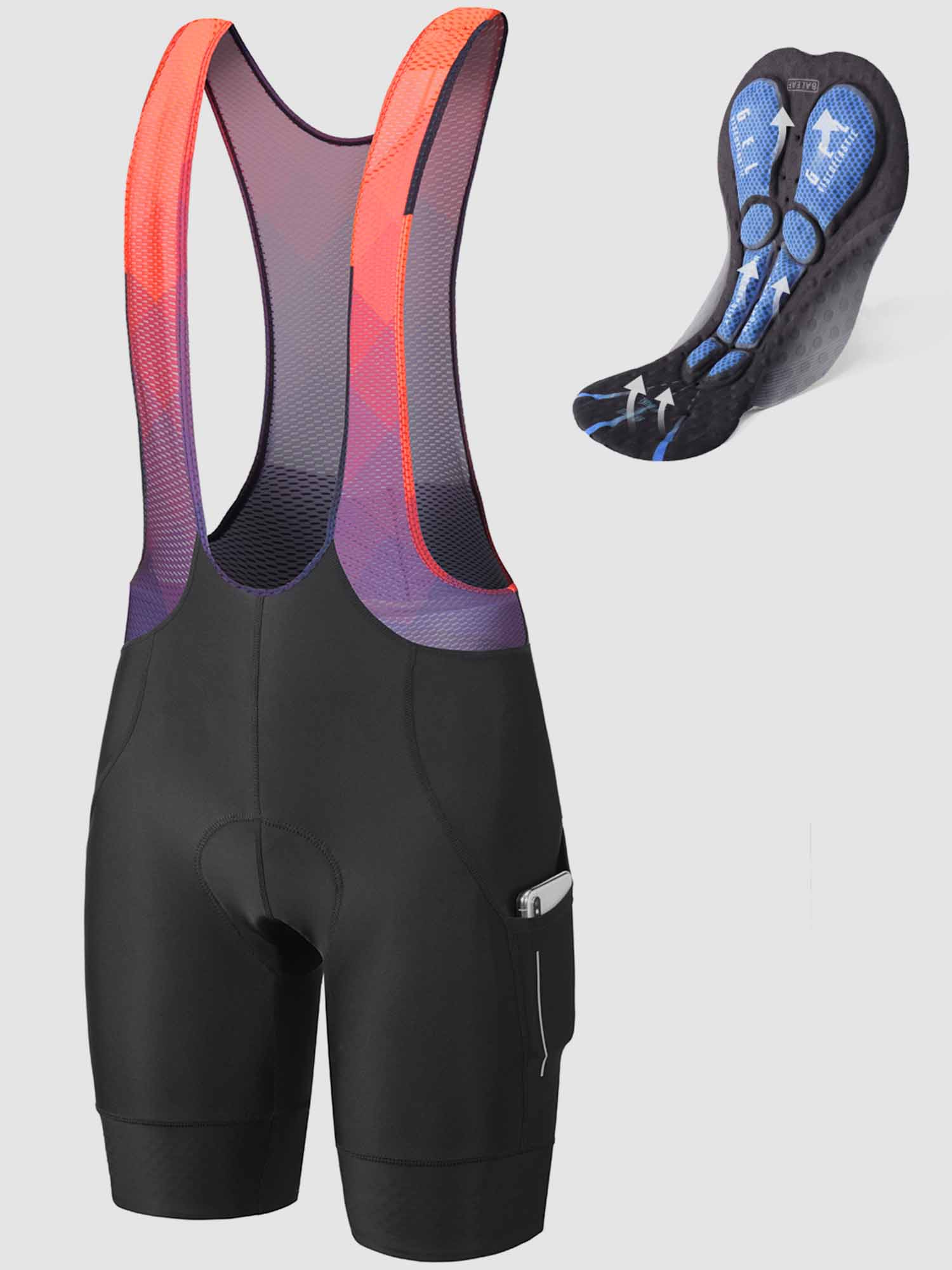 baleaf Bike Shorts Mens Padded Lycra Cycling Shorts Bicycle Shorts baleaf Bike Shorts Mens Padded Lycra Cycling Shorts Bicycle Shorts