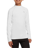 Baleaf Fleece Mock-Neck Long-Sleeve Shirt