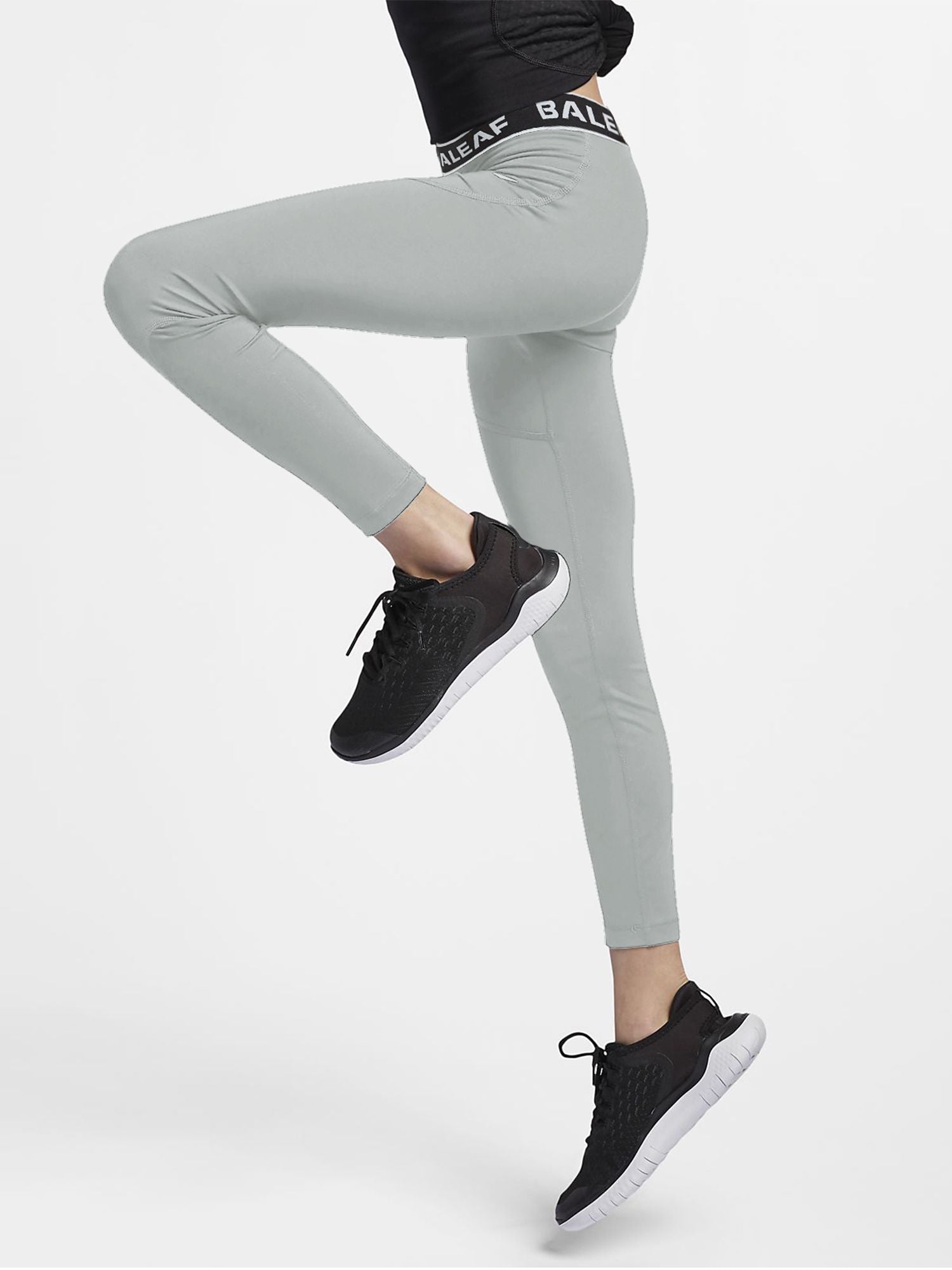 baleaf Boys Fleece Compression Leggings Youth Pants Kids Tights Football Basketball Baseball Sports Cold Weather Gear