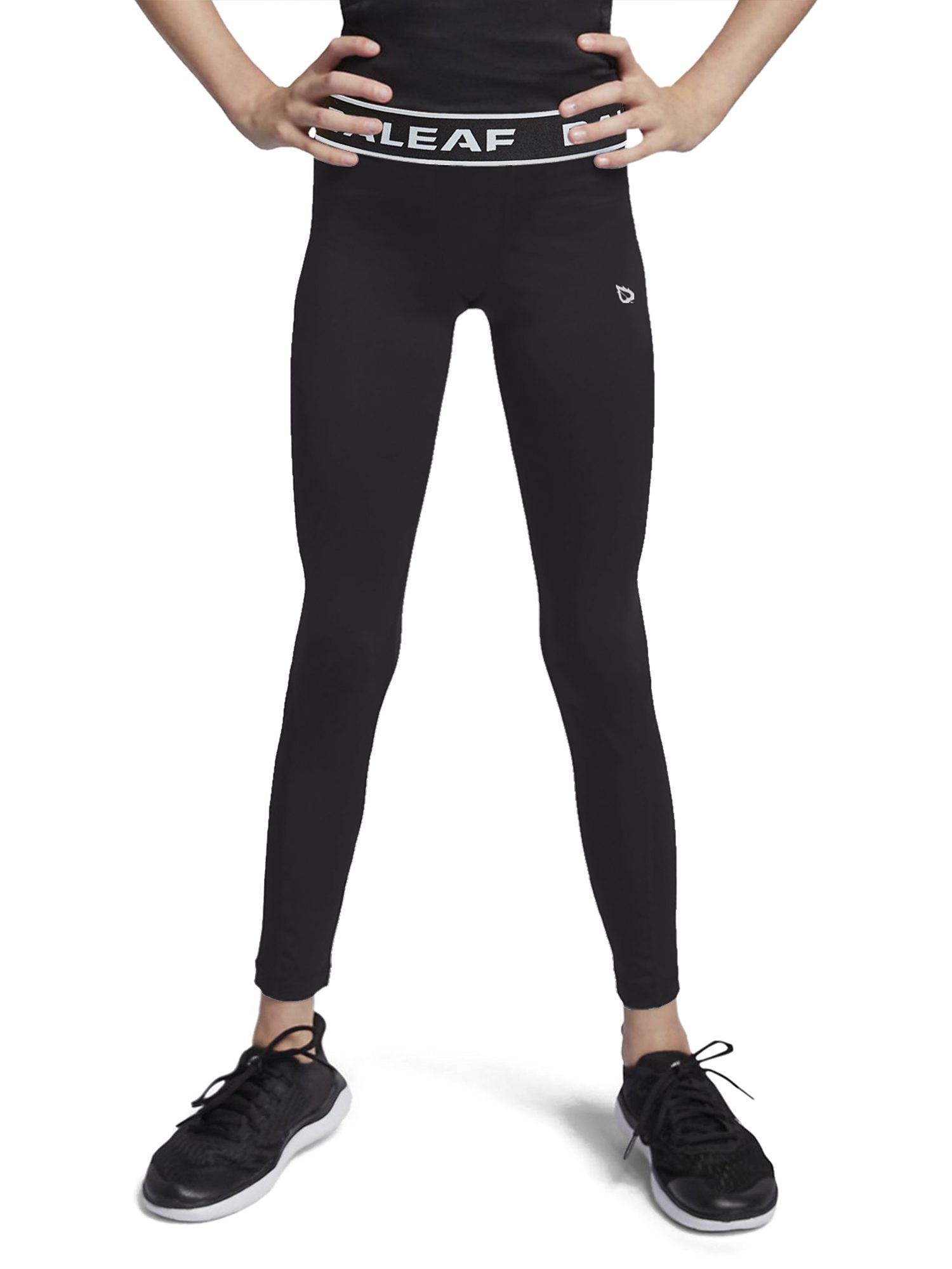 baleaf Boys Fleece Compression Leggings Youth Pants Kids Tights Football Basketball Baseball Sports Cold Weather Gear