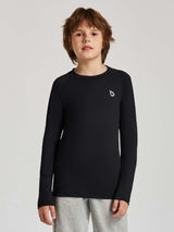 baleaf Boys Compression Shirt Long Sleeve Youth Undershirts Kids Football Baseball Baselayer Cold Gear Quick Dry