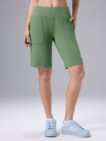 Laureate High Rise Bermuda Shorts