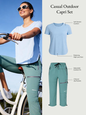 Casual Outdoor Capri Set