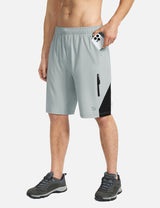Baleaf Men's Lightweight 3D Padded MTB Shorts Twill with Pocket