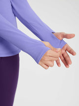 baleaf Girls Long Sleeve Shirts Fleece Jacket Fall Half Zip Pullover Kids Sweatshirts Athletic Thermal Coat