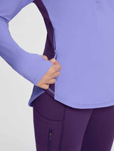 baleaf Girls Long Sleeve Shirts Fleece Jacket Fall Half Zip Pullover Kids Sweatshirts Athletic Thermal Coat