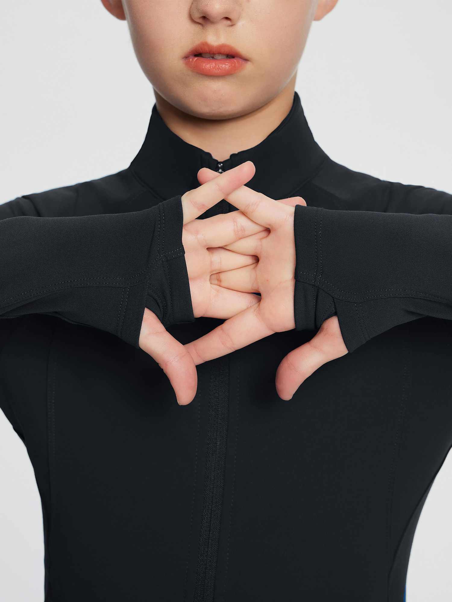 baleaf Fleece Girls Jacket Zip Up Fall Jackets Kids Equestrian Riding Shirts Thermal Athletic Sweatshirts Warm