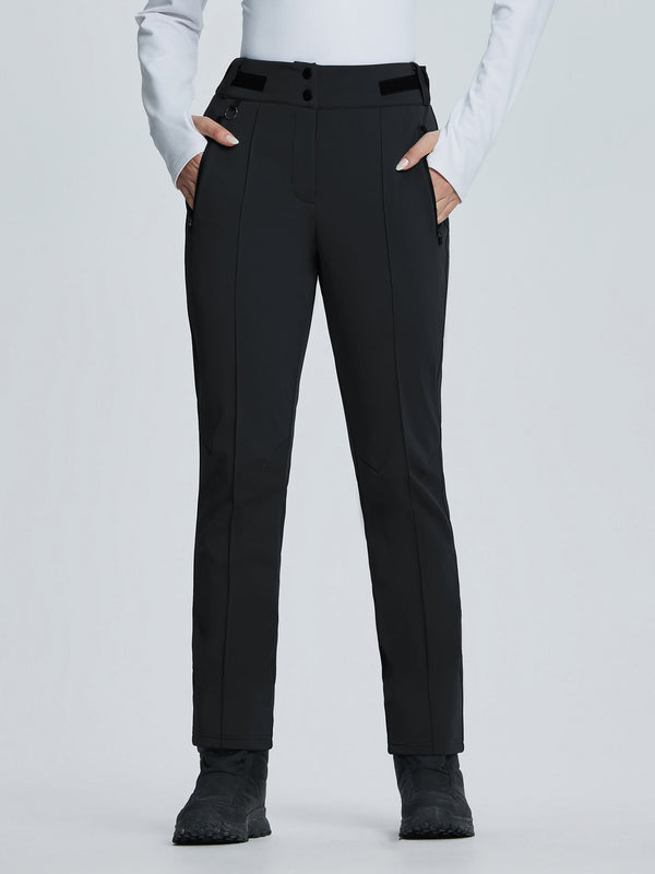 Soft-Shell Straight-Leg Ski Pants