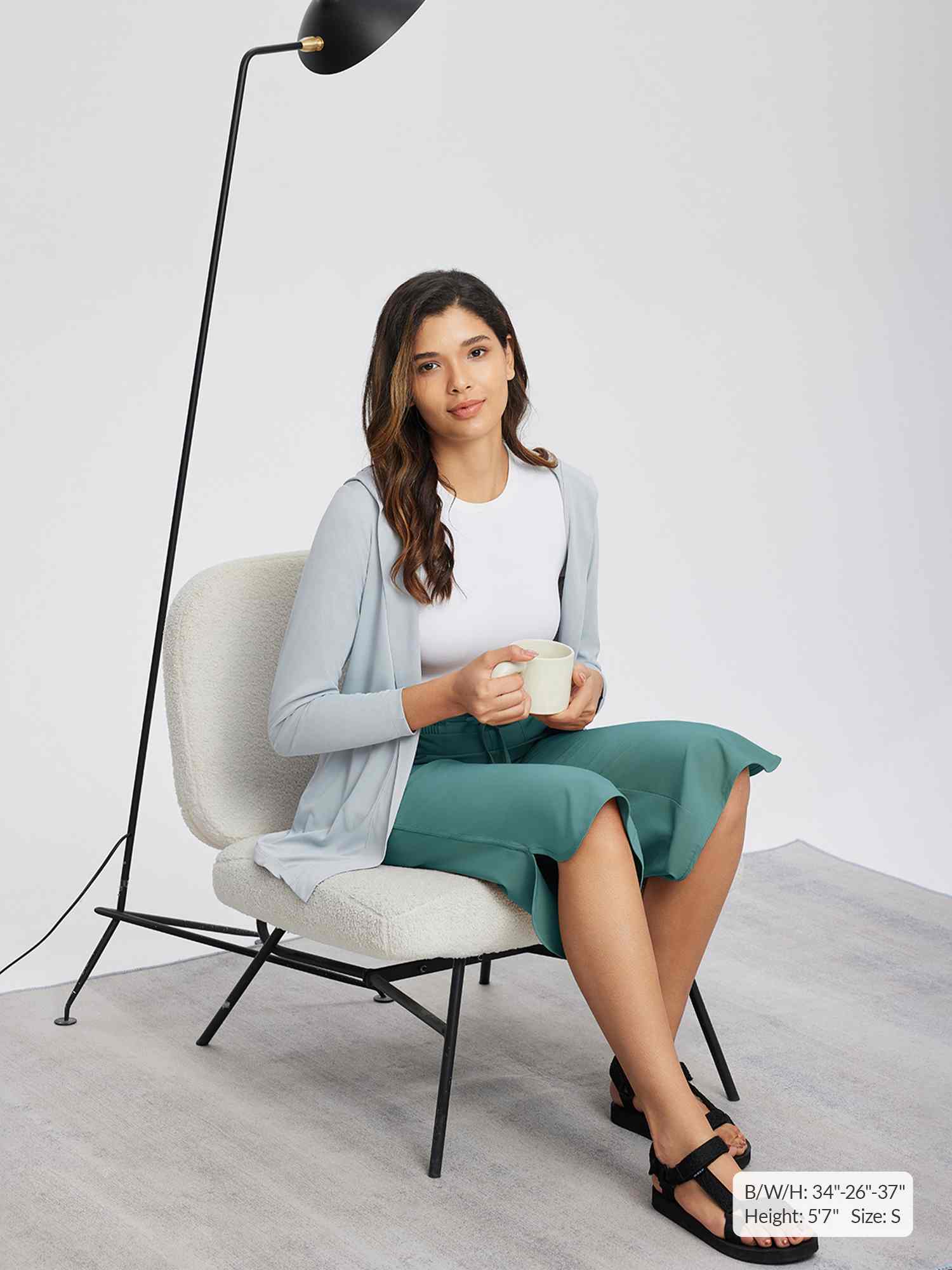 Laureate Trail UPF 50+ Wide Leg Capris