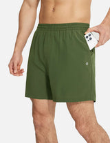 Baleaf Men's Lightweight Quick-dry Shorts Winter Moss with Pockets