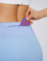 Baleaf Women's High Rise Quick Dry Running Shorts Kentucky Blue with Hidden Pocket