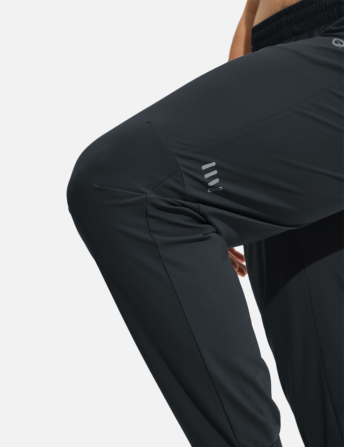 Baleaf Men's High-Stretchy Quick-Dry Joggers Pants Anthracite Details