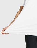 Baleaf Men's Reflective Crew Neck Short Sleeve Lucent White Details