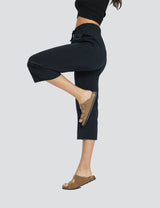 Baleaf Women's High Rise Straight Leg Sweatpants Anthracite Side