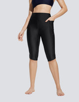 Baleaf Women's Quick-dry High-Rised Swim Trunks Anthracite Main