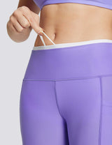 Baleaf Women's UPF 50+ Multi-Pocket Swimming Pants Violet Tulip Details