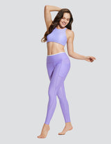 Baleaf Women's UPF 50+ Multi-Pocket Swimming Pants Violet Tulip Full