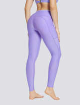 Baleaf Women's UPF 50+ Multi-Pocket Swimming Pants Violet Tulip Back