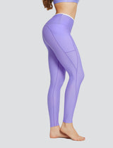 Baleaf Women's UPF 50+ Multi-Pocket Swimming Pants Violet Tulip Side