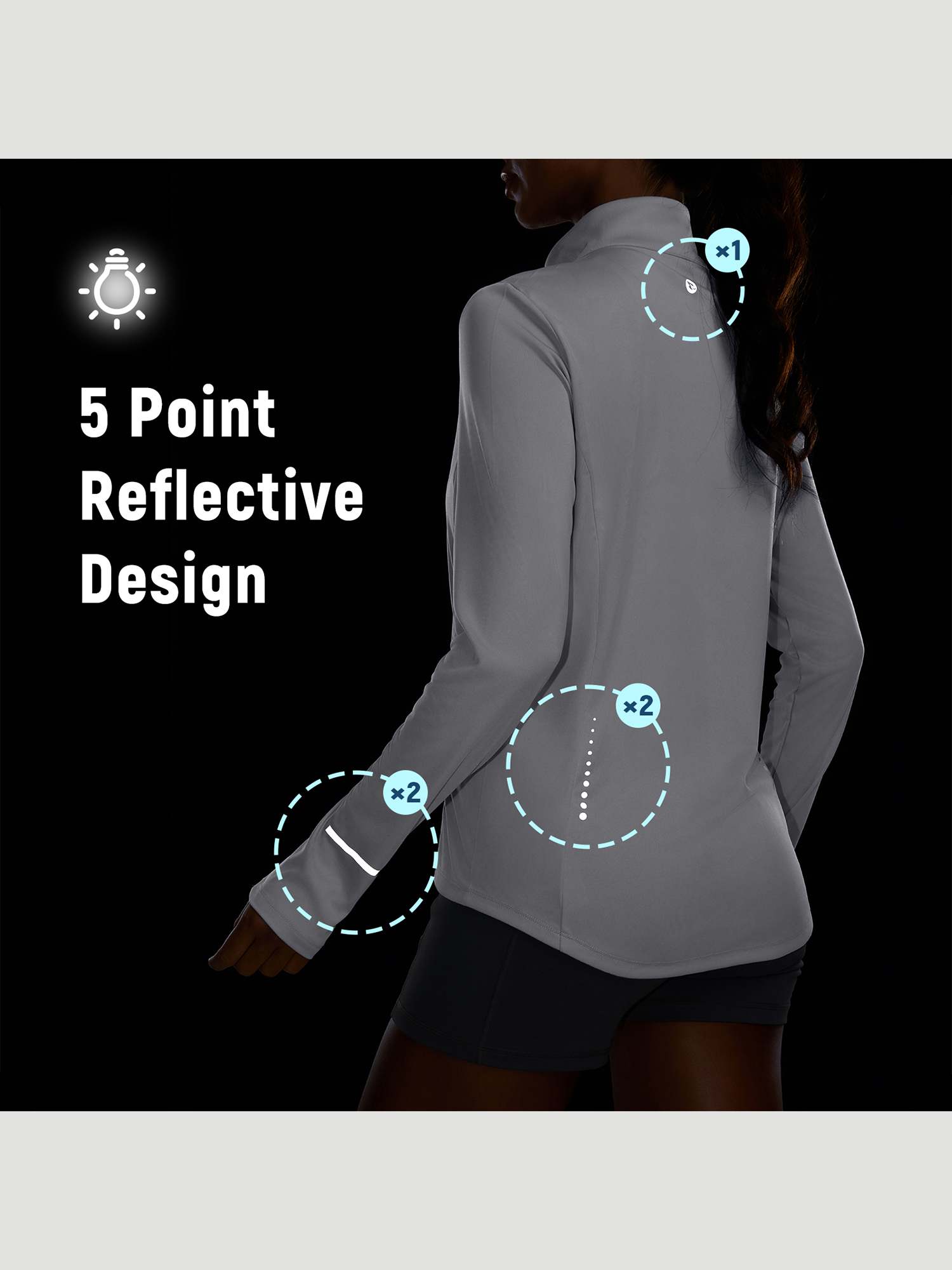 Women's Sun Protection Full Zip Jacket