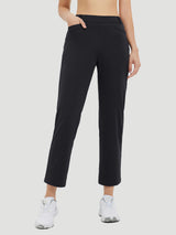 27" Golf Fleece Straight-Leg Pants