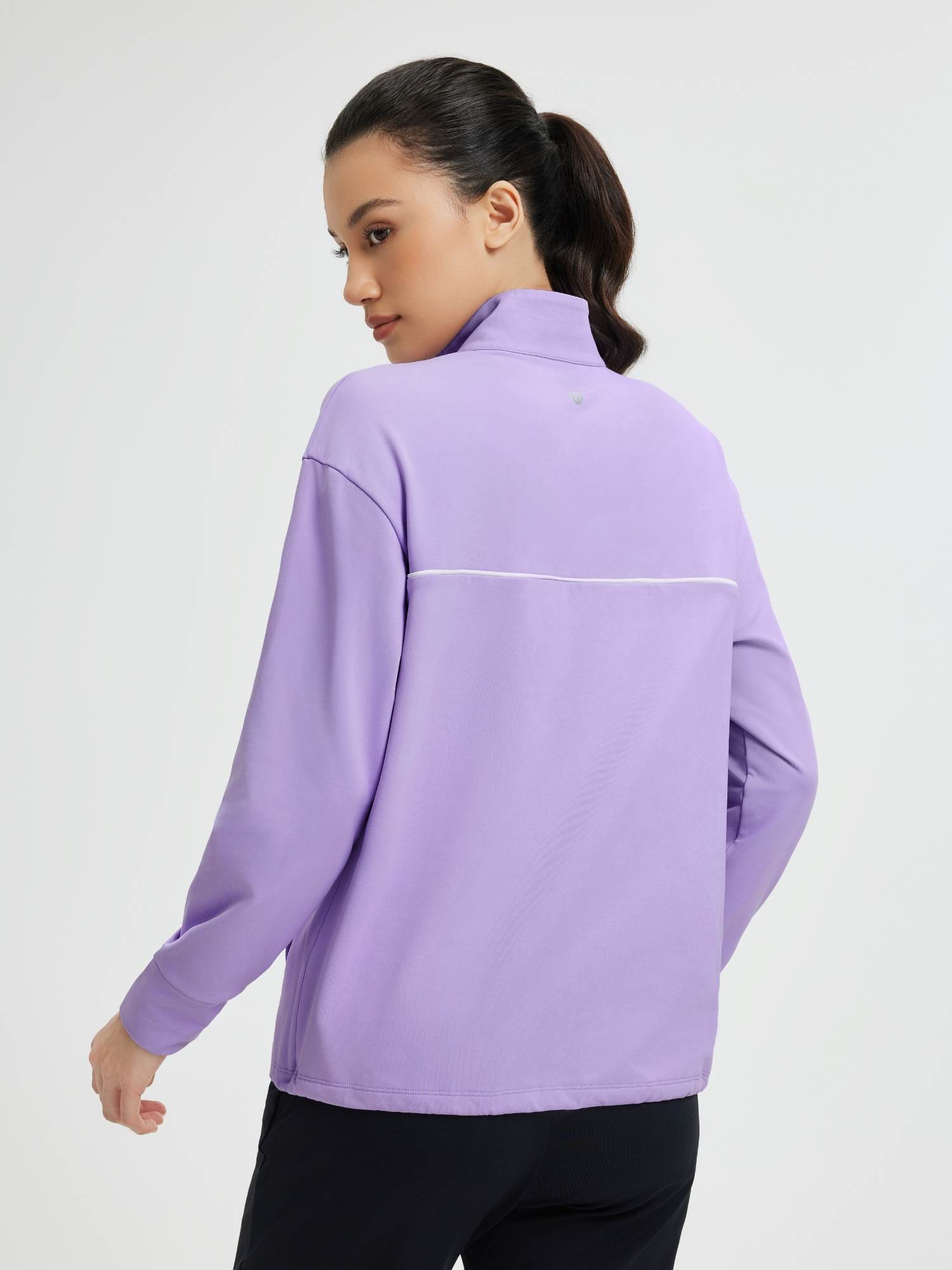 Women's Golf Half-Zip Fleece | Loose Water-Resistant - Baleaf