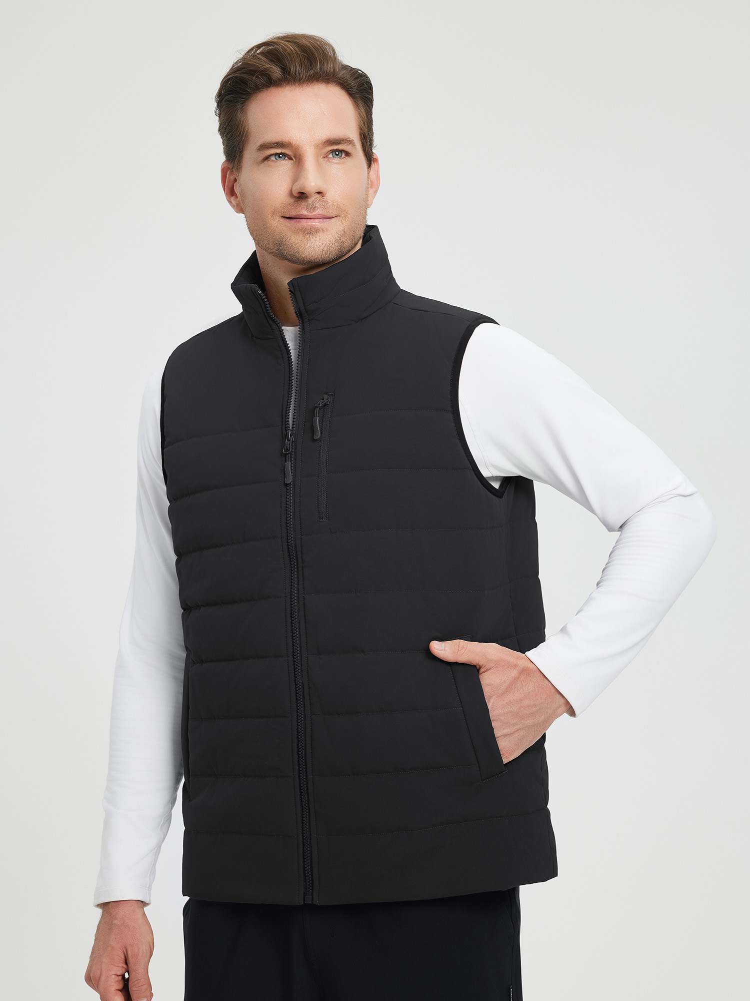 Men's Outdoor Hiking Cotton Vest – Baleaf Sports