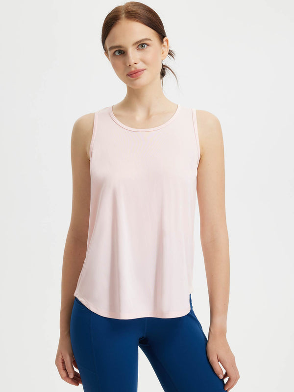 Fresh Horizon UPF 50+ Slim Fit Mid-Length Racerback Tank Top