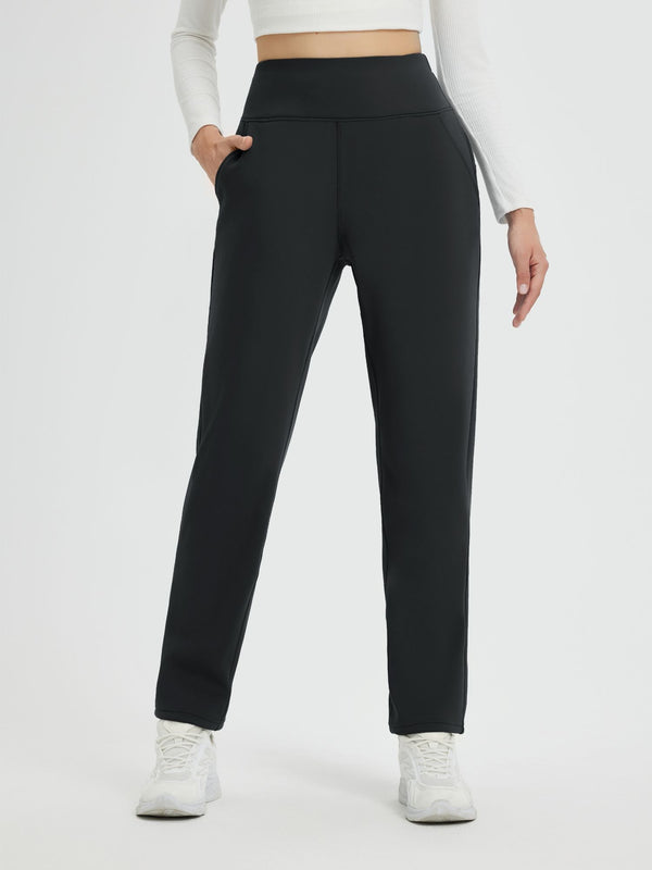 Women's Running Heavyweight Thermal Fleece Tapered Pants