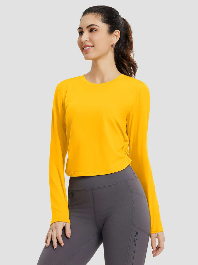 Women's Running Crew-Neck Long-Sleeve T-Shirt